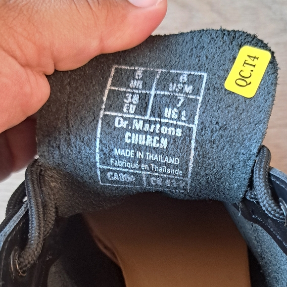Dr. Martens Church boots size 7W/6M - Picture 4 of 4